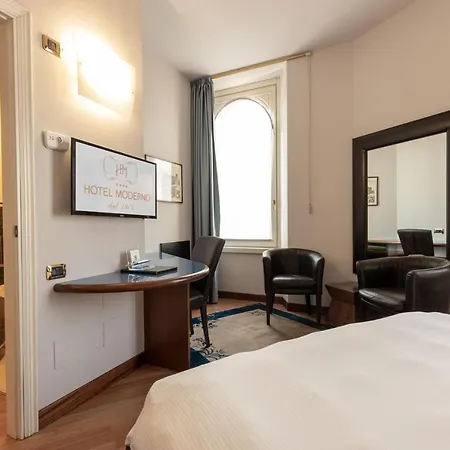 Hotel Moderno Pavia Buitenkant foto